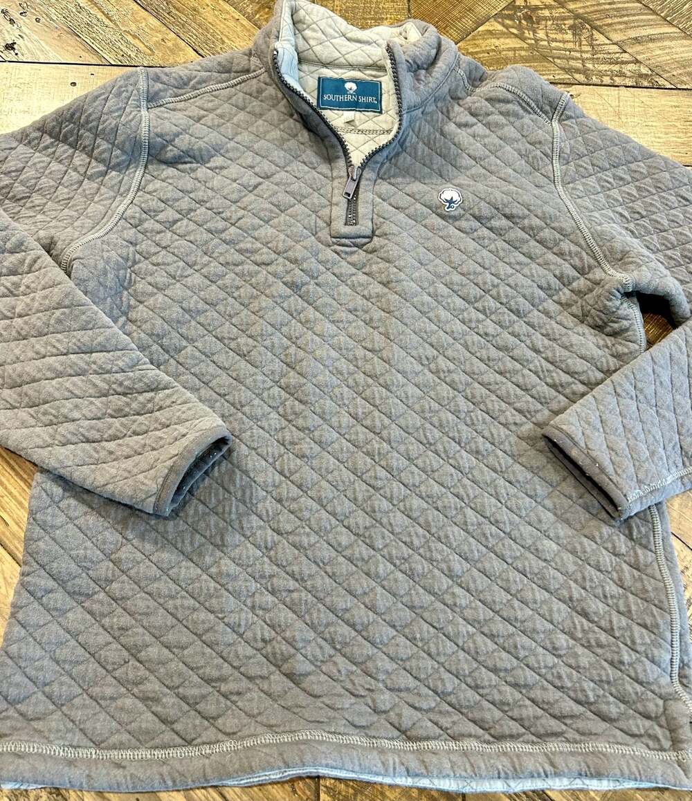 Southern Shirt Company Quilted 1/4 Zip Pullover